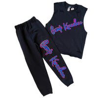 Girls Camp Sweats & Tank Set - Customize!