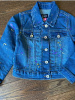 Personalized Unicorn Denim Jacket