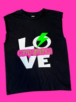 Custom Camp Muscle Tank - LOVE