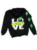 Girl's Custom Camp LOVE Zip Up Hoodie - Personalize!