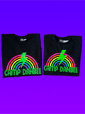 Girl's Custom Camp Rainbow Shirt