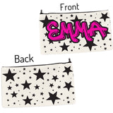 Graffiti and Stars Canvas Case