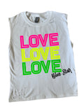 Girl’s LOVE LOVE LOVE Muscle Tank