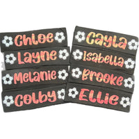 Personalized Headband - Soccer Style!