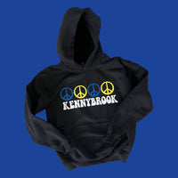 Peace Sign Camp / School Hoodie