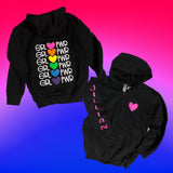 Girls Personalized GRL PWR Hoodie -