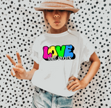 Girl's Custom LOVE Shirt w/ Camp Name