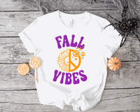 Short Sleeve, Retro Fall Vibes T-Shirt