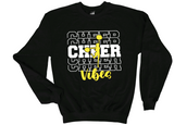 Girls Cheer Vibes Sweatshirt - Customized and Personalized!