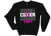 Girls Cheer Vibes Sweatshirt - Customized and Personalized!