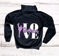 Girls LOVE Dance Hoodie