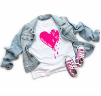 Girls Valentine Vibes T-Shirt