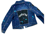 Custom Graffiti Denim Jacket