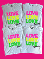 Girl’s LOVE LOVE LOVE Muscle Tank