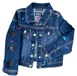 Custom Graffiti Denim Jacket