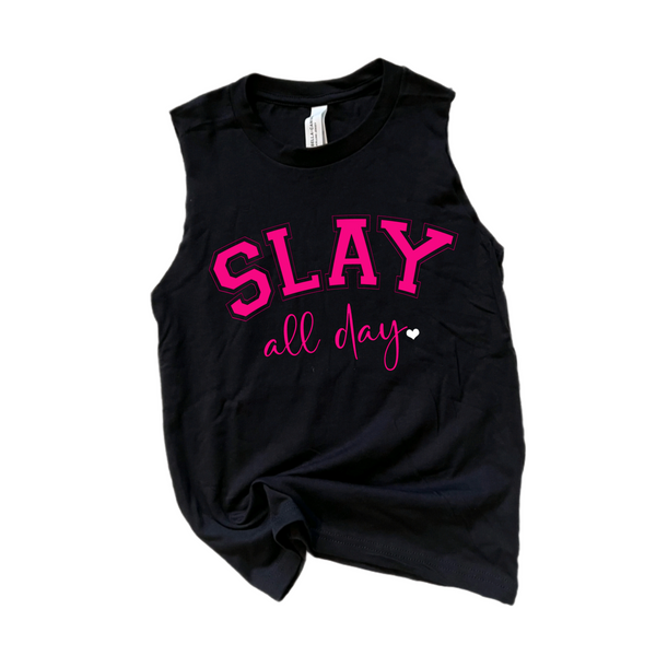 Slay Target Merch Slay All Day T-Shirt or Tank - Custom! – HilHandMadeIt