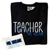 Personalized Teacher T-Shirt